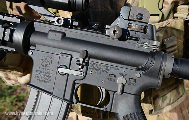 レシーバーはアルミ製