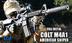 WA ガスガン COLT M4A1 アメリカンスナイパー