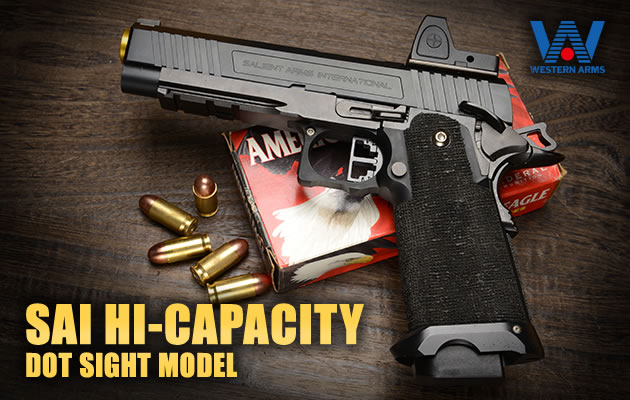 WA ガスガン SAIハイキャパシティ ドットサイトモデル