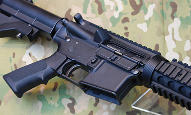 WA M4 マガジンハウジング前部のラウンド形状