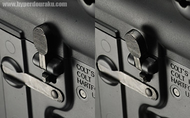 ボルトリリースボタン