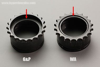 バレルナットの比較