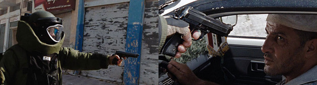 ハートロッカーの1シーン