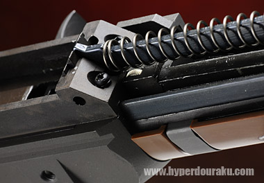 可変ホップアップの調節ダイヤル