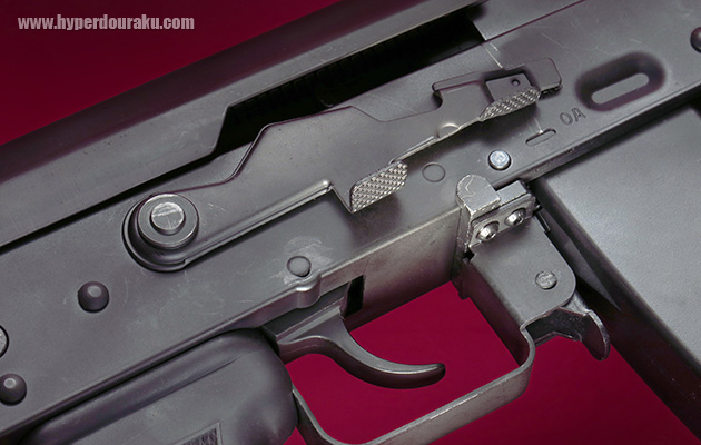 トリガーフィンガーで操作できるセレクター