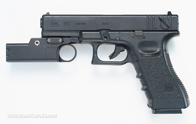 東京マルイ G18Cに装着