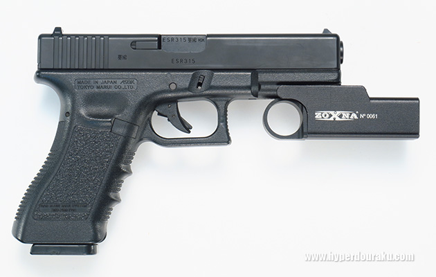 東京マルイ G18Cに装着