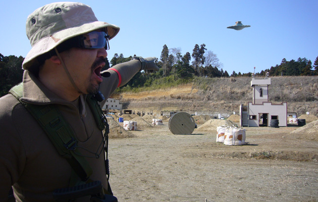 デザートユニオソにUFO飛来!!