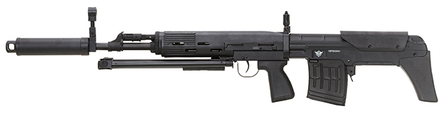 ブルパップスナイパーライフル SVU 左