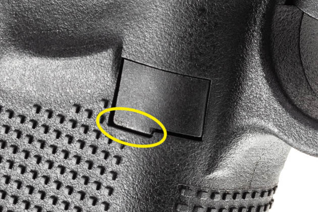 マガジンリリースボタン