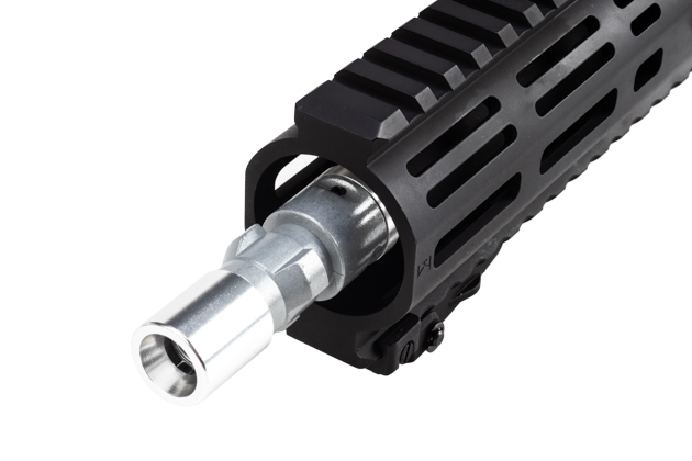 バレル先端部を下から