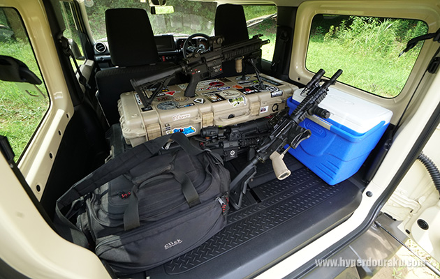 十分なラゲッジスペース