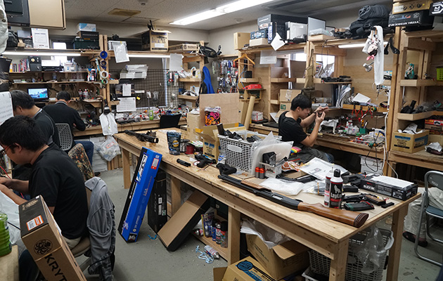 モケイパドックの工房