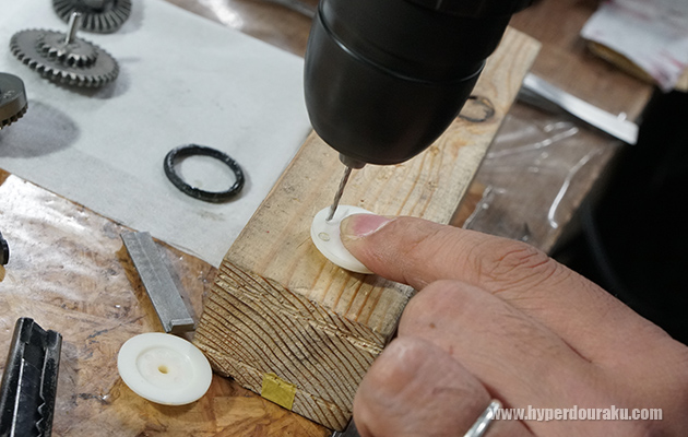 ピストンヘッドを交換