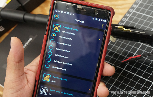 セレクターモード