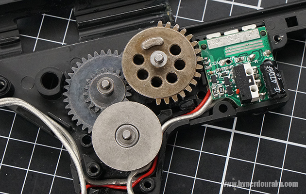 グリスを適正に塗った状態