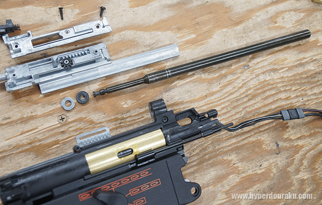 リコイルウェイトの太い棒