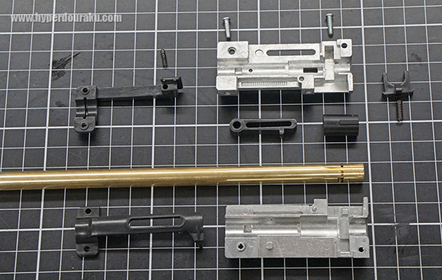 チャンバーを分解