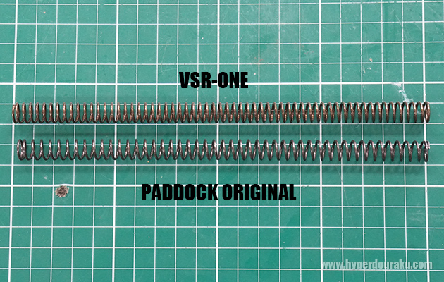 モケイパドックオリジナルのスプリング