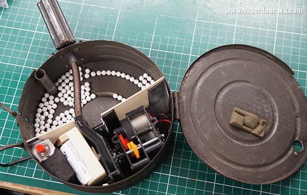 電動ドラムマガジン