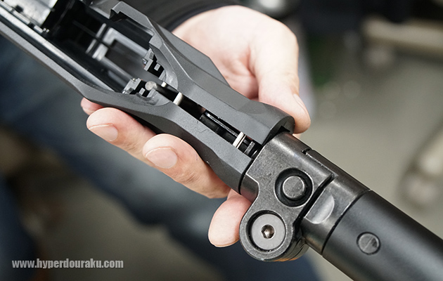 ストック基部が取り外せる