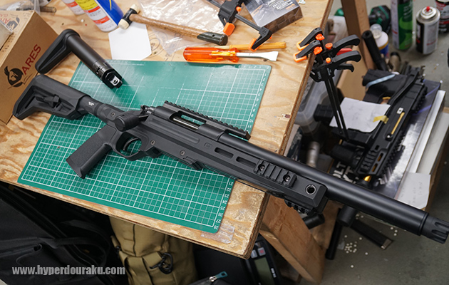 カスタムパーツだけで1丁組めちゃう