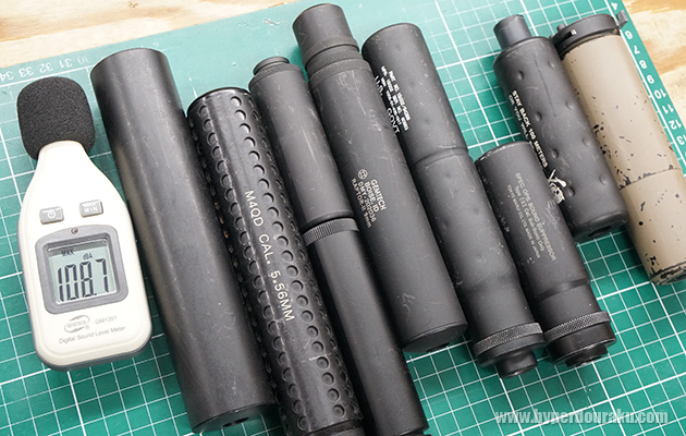 サイレンサーいろいろ