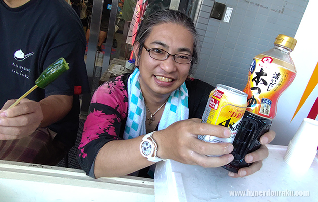 ドリンクの販売