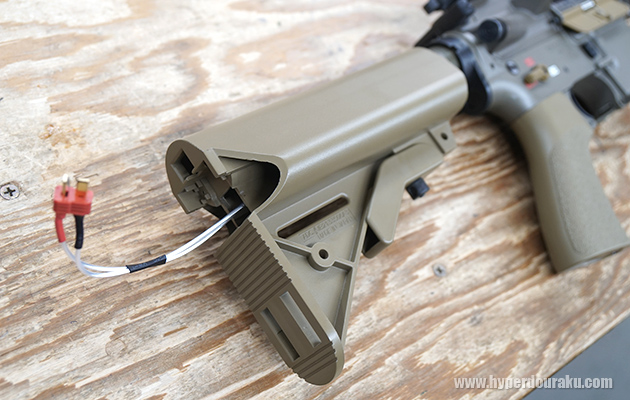 次世代電動ガンM4系のリポ化