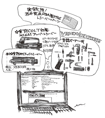 オークションサイトの出品物