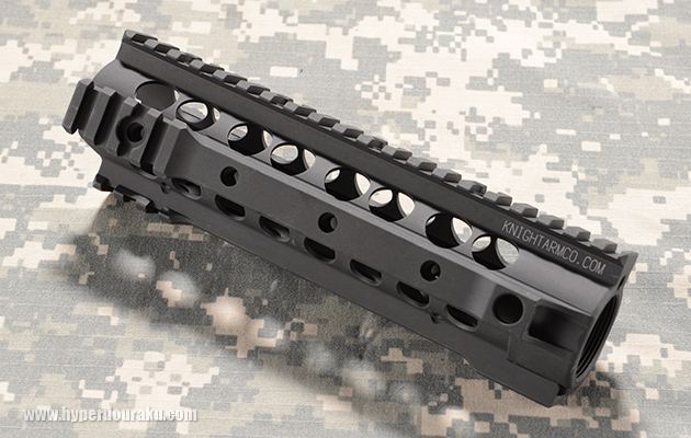 先端部分にのみレイル