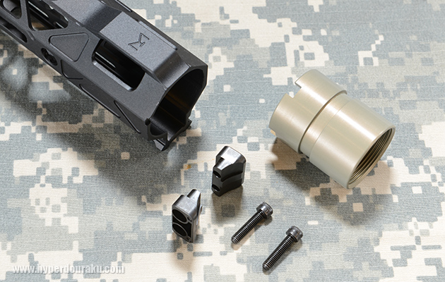 ハンドガードの固定具