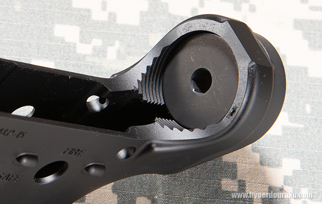 レシーバー内側から見る