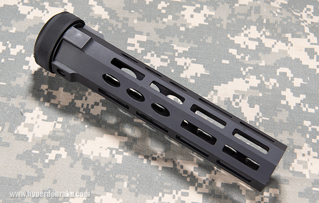 フリーフロート、M-LOK対応のレイル