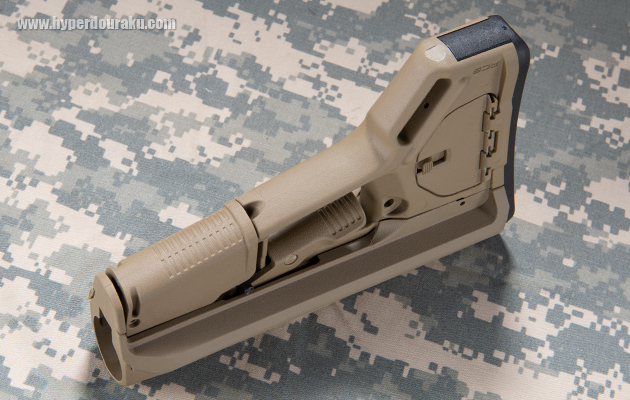 伸縮用リリースレバー