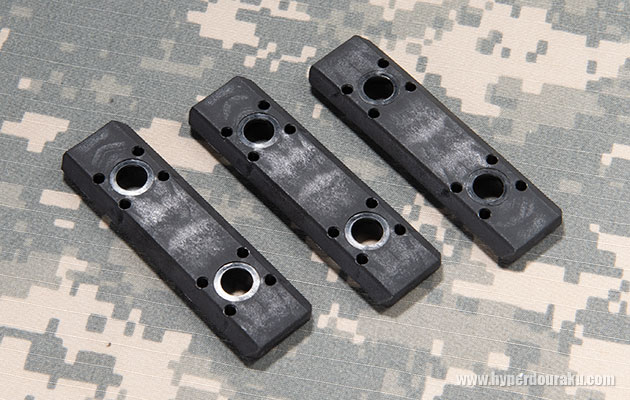 8リブのレイルセクション