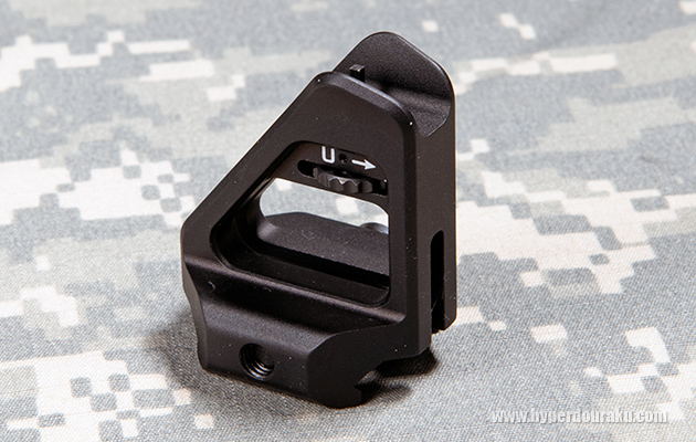 ダイヤルで高さを調節