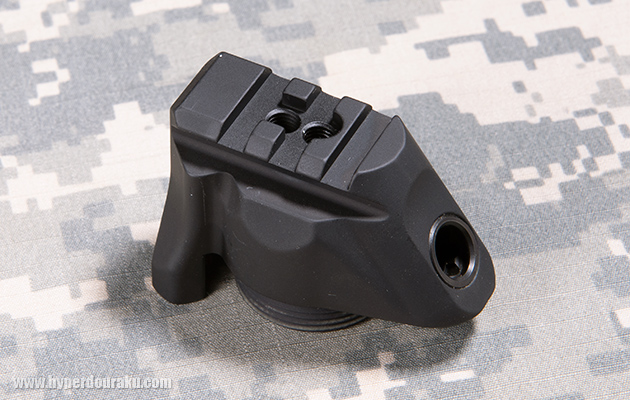 MCXのレシーバーエンドに取り付ける