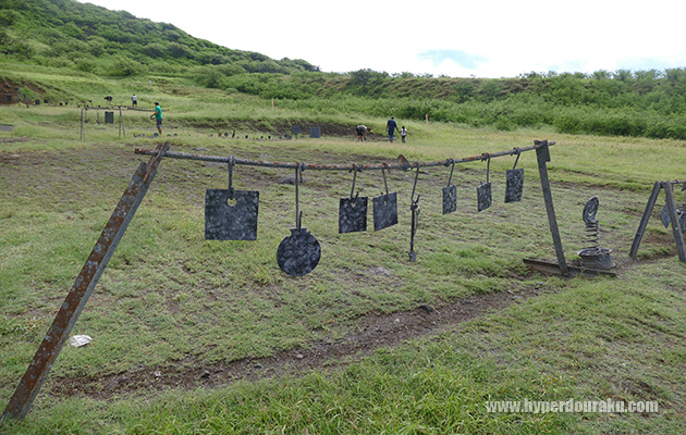 大小様々なスチール・ターゲット