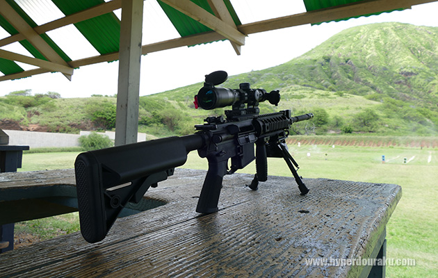 M4なら誰が撃ってもよく当たる