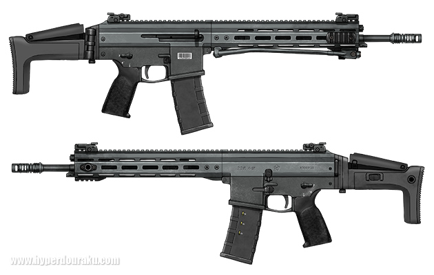 14.5インチバレル仕様の標準型小銃