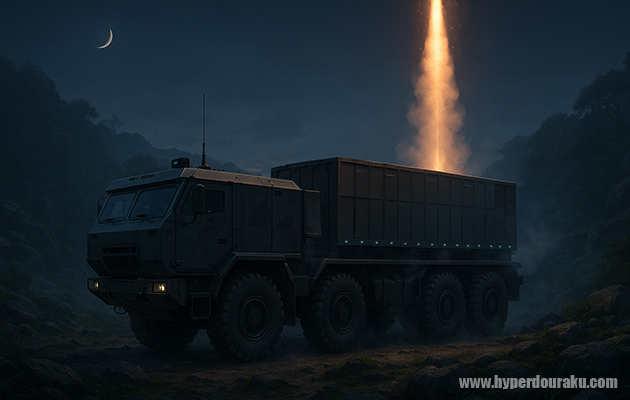 MRCVが誘導弾を発射