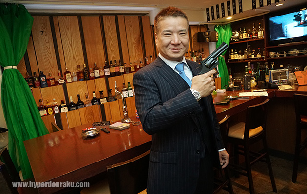 男ウエハラヒロシ。