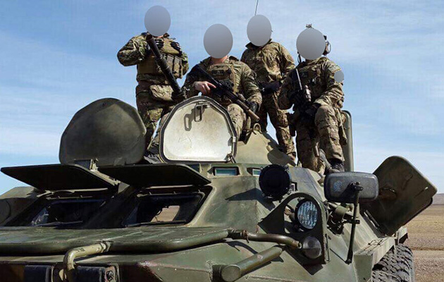 地上に展開する160th SOARの隊員達