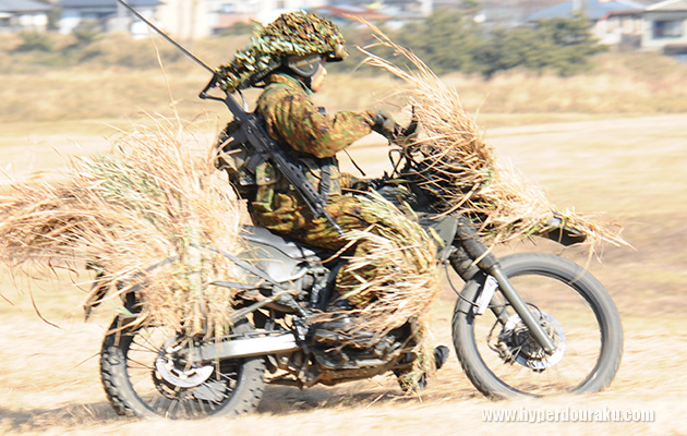 偵察バイクでも