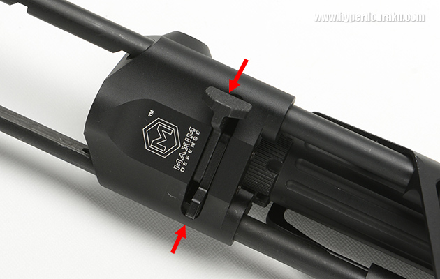 ストックリリースレバー