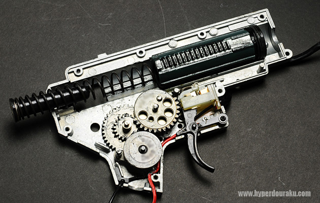 電動ガンのスイッチ