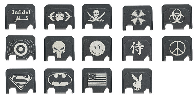 スライドプレート各種デザイン