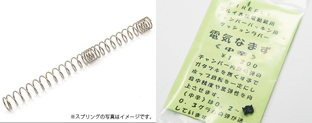 スプリング 電気なまず