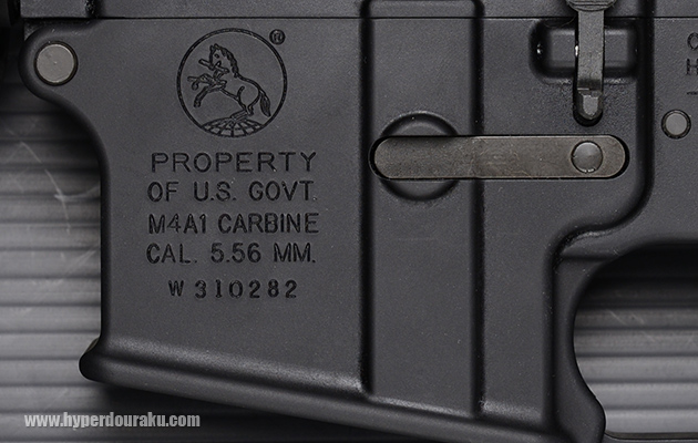 マガジンハウジングの刻印